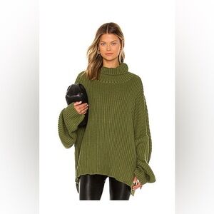 LBLC the label - Casey Sweater - Army Green size small